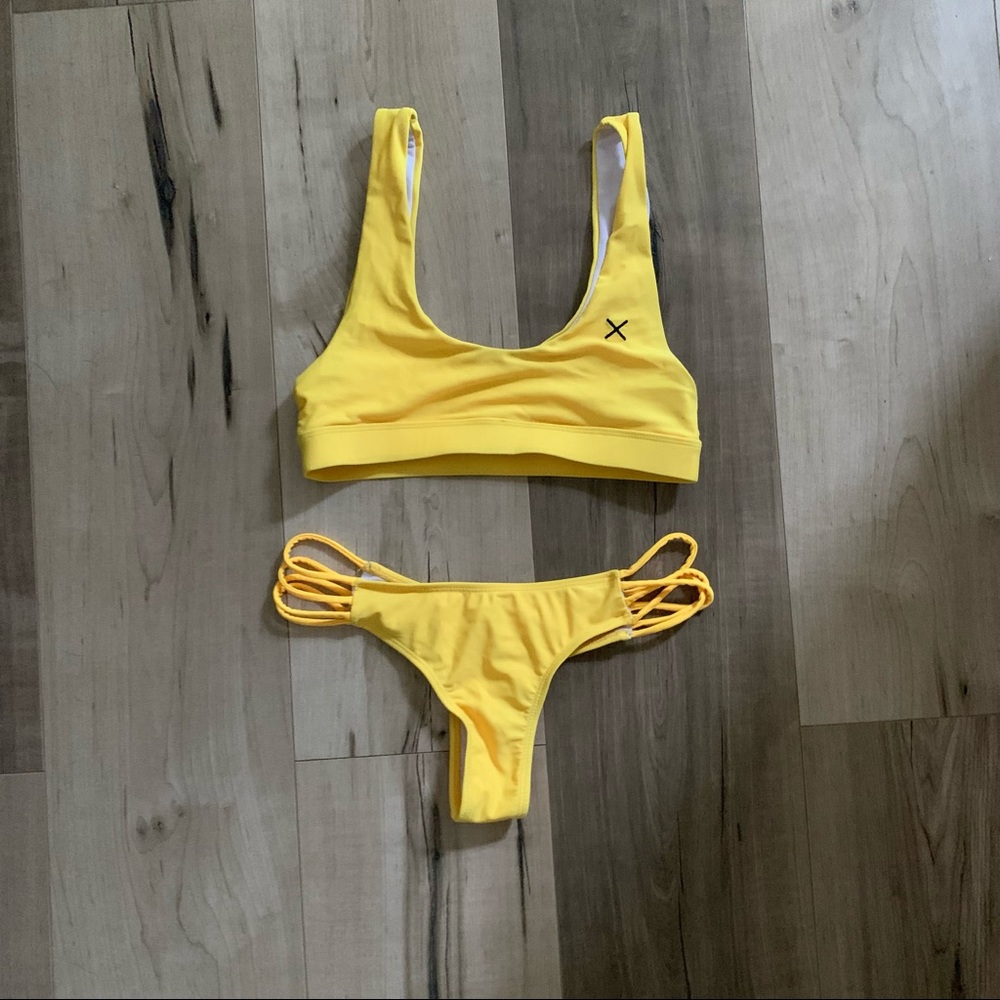Yellow BoutineLA Bikini Set